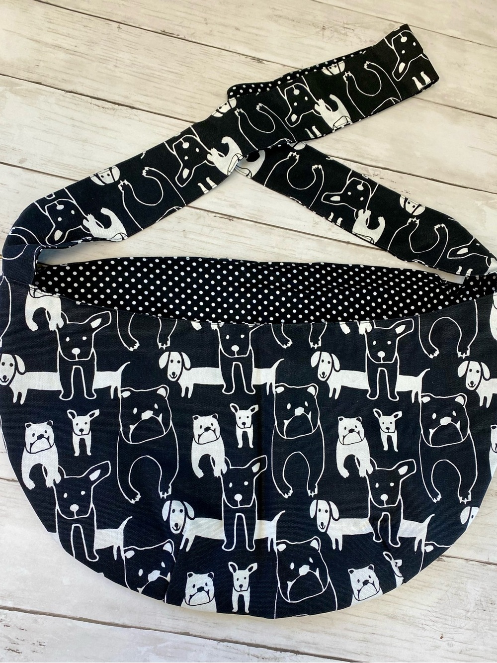 Handmade Small Dog Carrier Pouch
